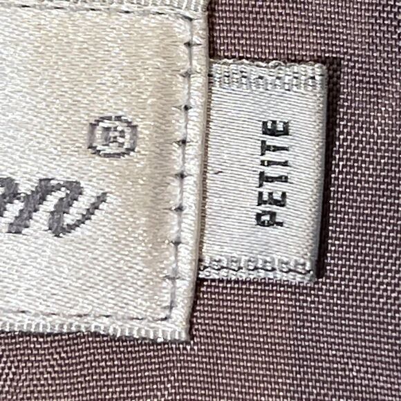 Laura Henson Skirt Suit Womens 6 Petite Gray 2 Piece Blazer Pencil Skirt Lined - Picture 8 of 14